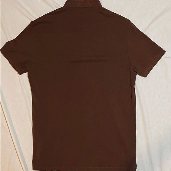 The Kooples SPORT Brown pique polo by Sport small - Picture 5 of 8